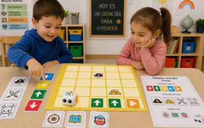Tablero Tale Bot Pirata: robótica Infantil sin pantallas