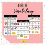 Vocabulary posters