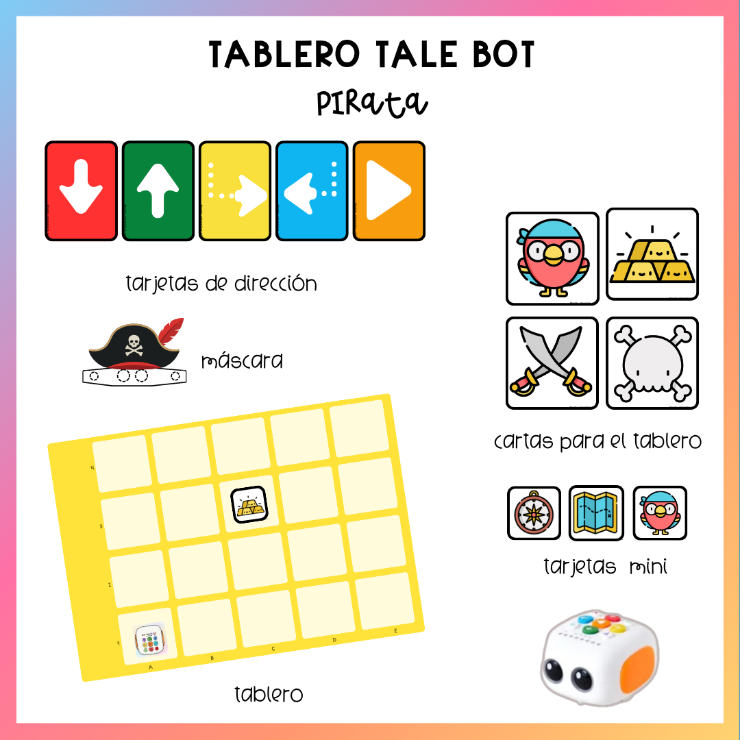 tablero talebot pirata